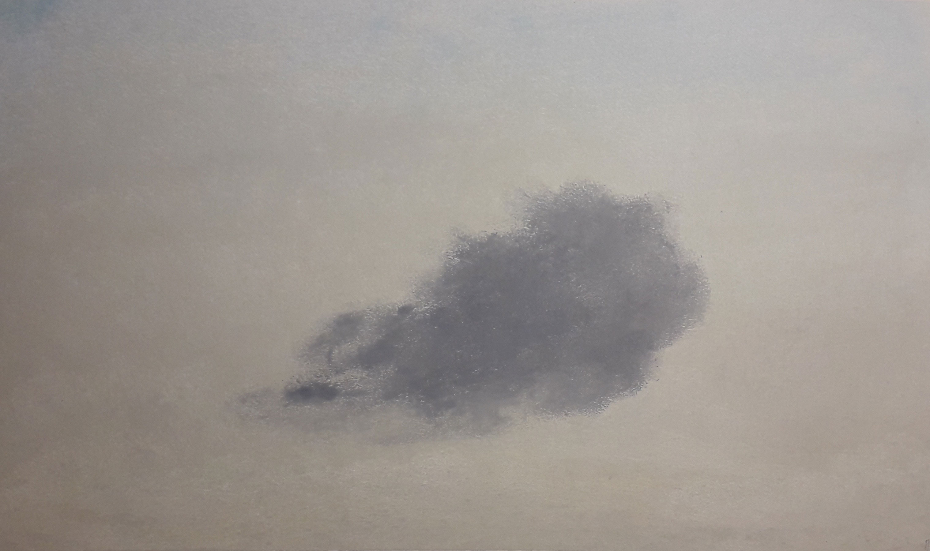 Cloud  XIX - 2019 - pastel on paper - 30x45cm. Alicia Marsans