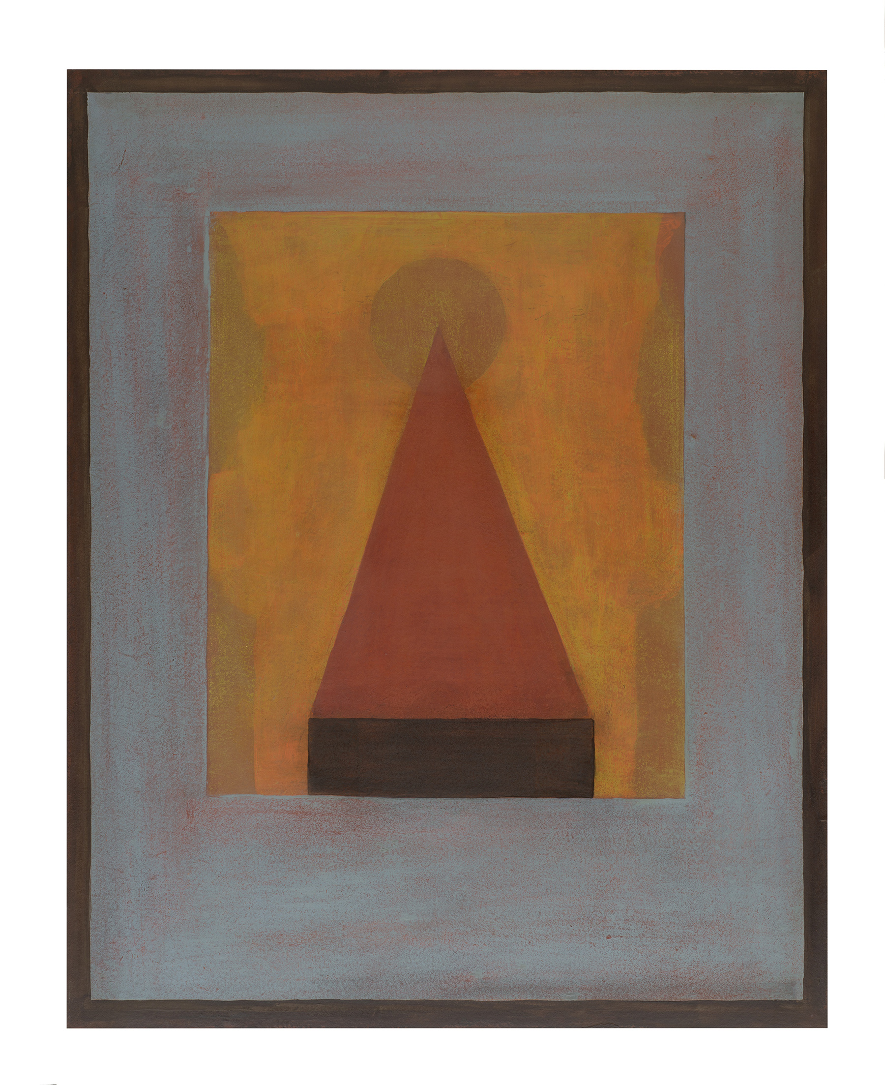 S.T. - 2022 - mixta sobre papel y tabla - 99x78cm. Alicia Marsans