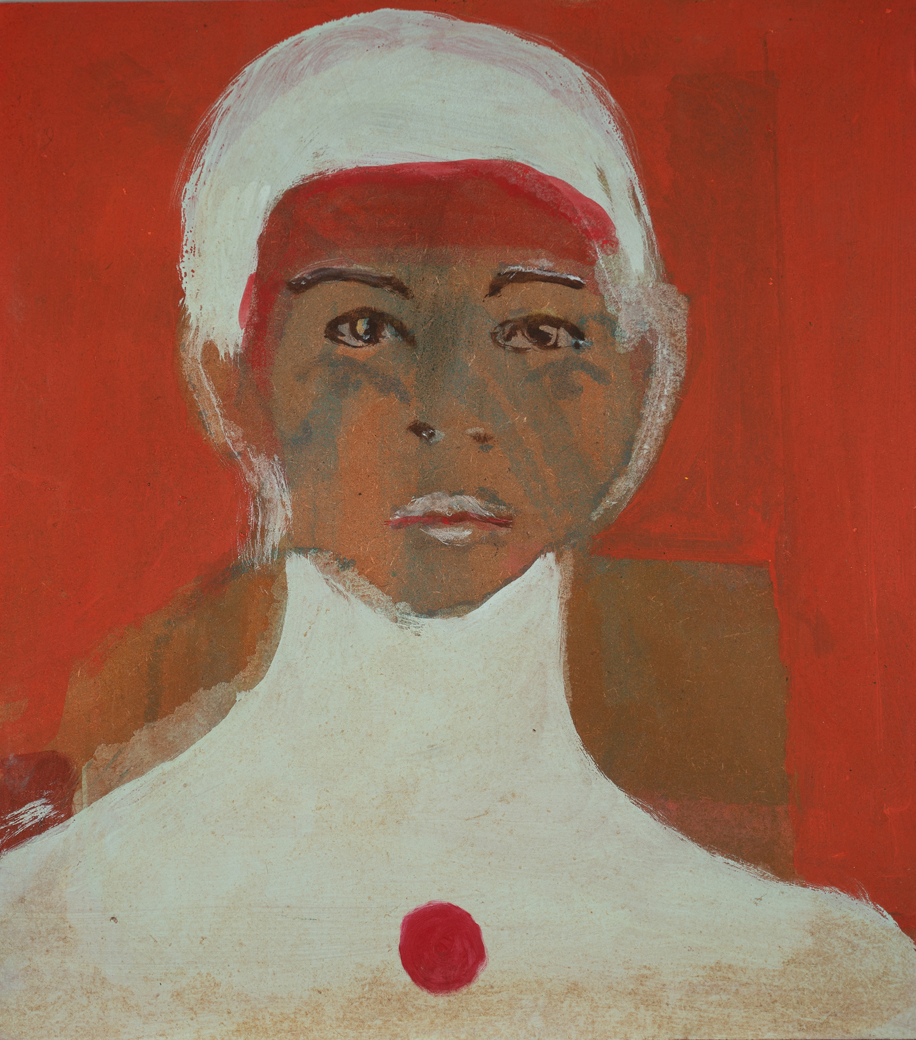 Las otras caras - 2021 - óleo sobre tabla - 36,5x32,5cm. Alicia Marsans